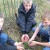 Ученики посадили кедры на территории Поросинского сельского экопарка (сентябрь 2011 года, акция «Элитный кедр)