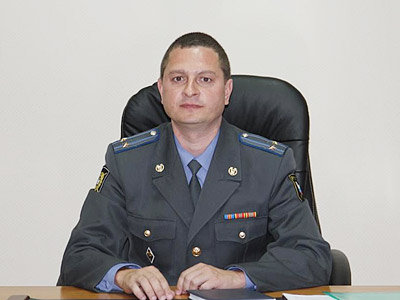 начальник следственного управления подполковник юстиции Александр Владимирович Сергеев