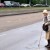 Маршрутка  сбила  пенсионерку на тротуаре