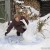 Пенсионерка из Молчанова лепит мультики из снега