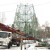 Сегодня утром в Томске начался демонтаж главной новогодней ели