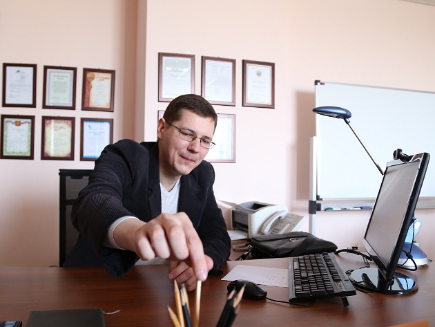 Евгений Аникин, директор Сибирской карандашной фабрики
