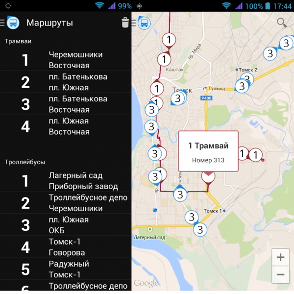 сонькин_карта транспорта