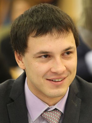 Игорь Разживин, председатель молодежного парламента Томской области