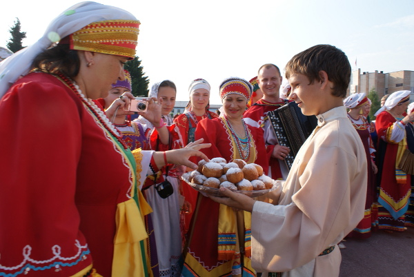 встреча гостей из Алтая на пышк фестивале