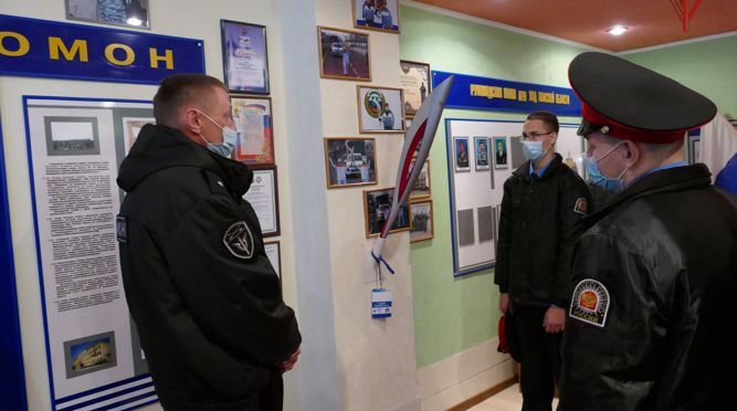 ОМОН Управления Росгвардии по Томской области открыл свои двери для кадетов